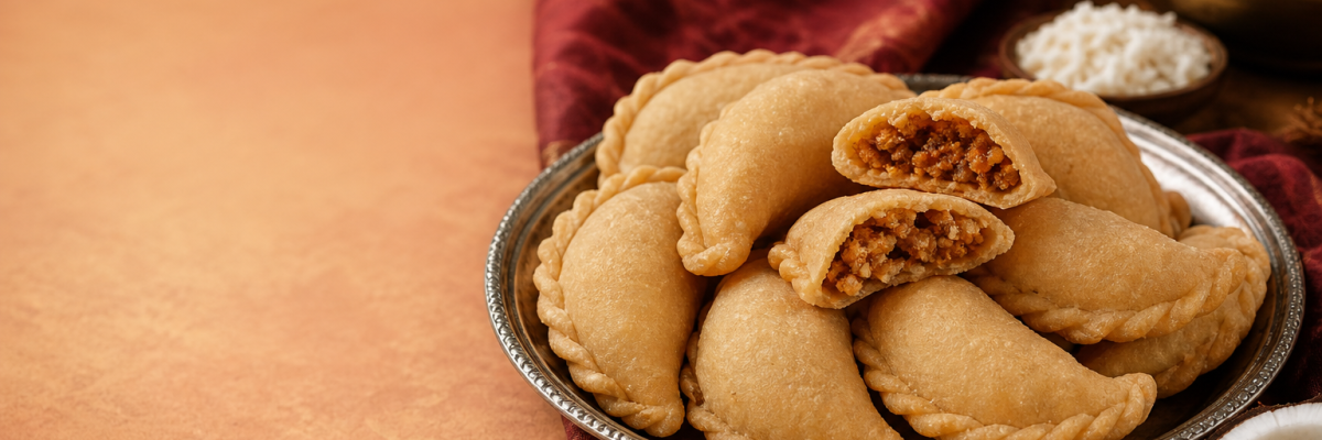 Pedakia / Gujiya